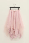 Marc Le Bihan 2590 series triple silk skirt collection French handmade MLB-2590-DMEIGUI ROSE PALE